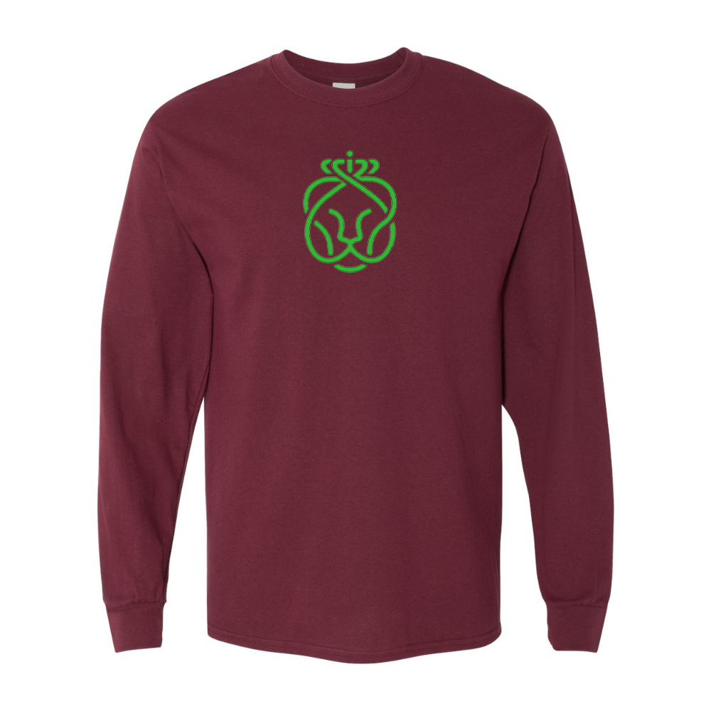 Men's Ahold Delhaize Symbol Gildan Heavy Cotton Long Sleeve T-Shirt