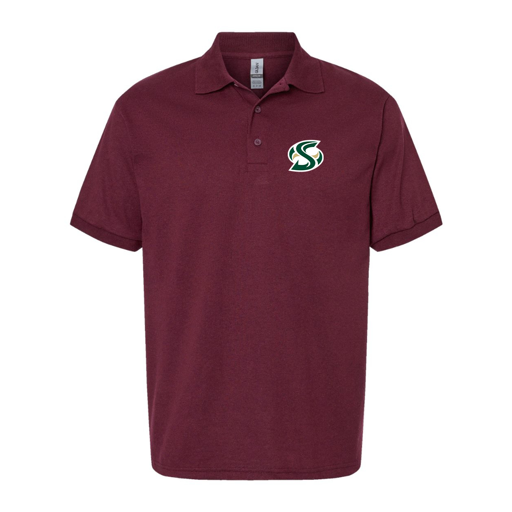 Men's Sacramento State Hornets Logo  Gildan Dry Blend Jersey Polo