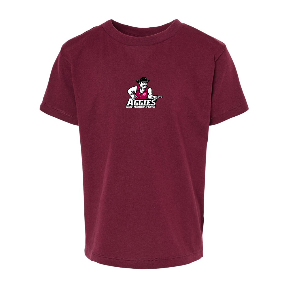 Aggies New Mexico State Logo BELLA  CANVAS Toddler Jersey Tee