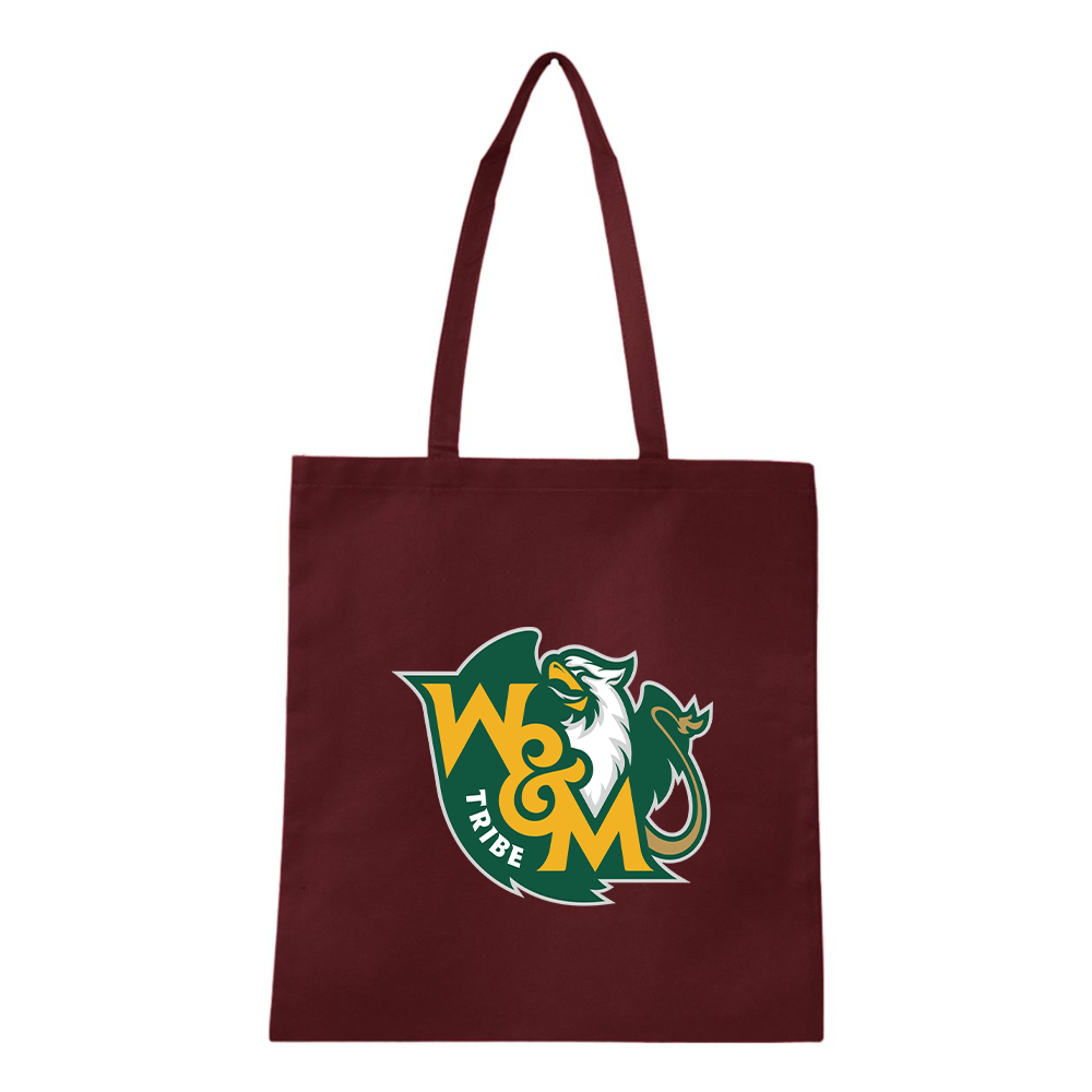 William and Mary Tribe Q-Tees Non-Woven  Tote