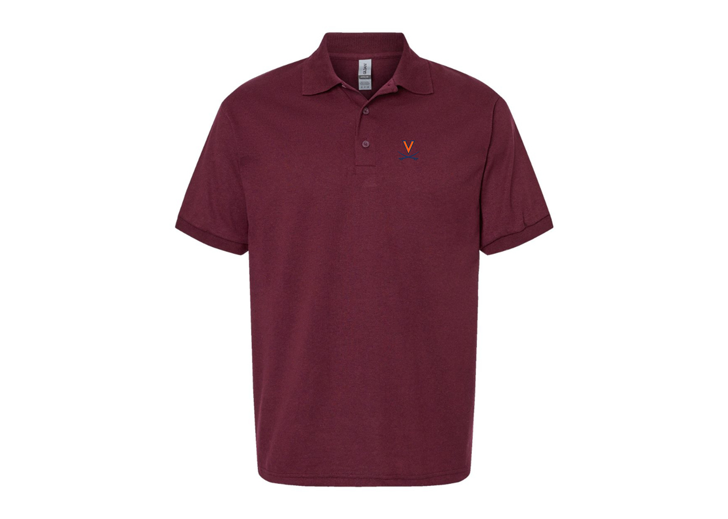 Men's Virginia Cavaliers Gildan Dry Blend Jersey Polo