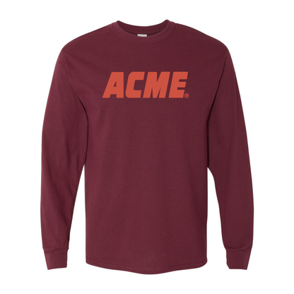 Men's ACME Logo Gildan Heavy Cotton Long Sleeve T-Shirt