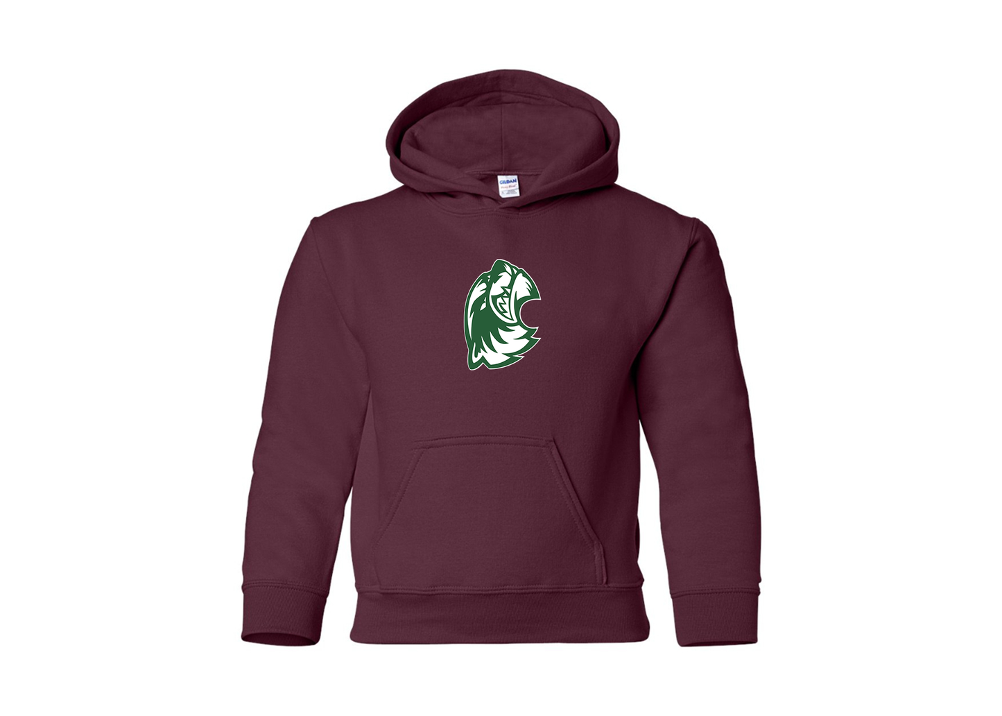 Youth Utah Valley Wolverines Gildan Heavy Blend  Hooded Sweatshirt