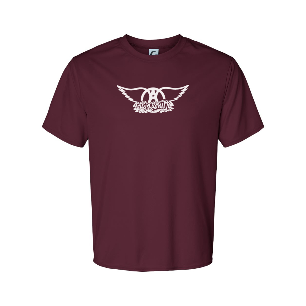 Men's Aerosmith Logo Polyester T-Shirt