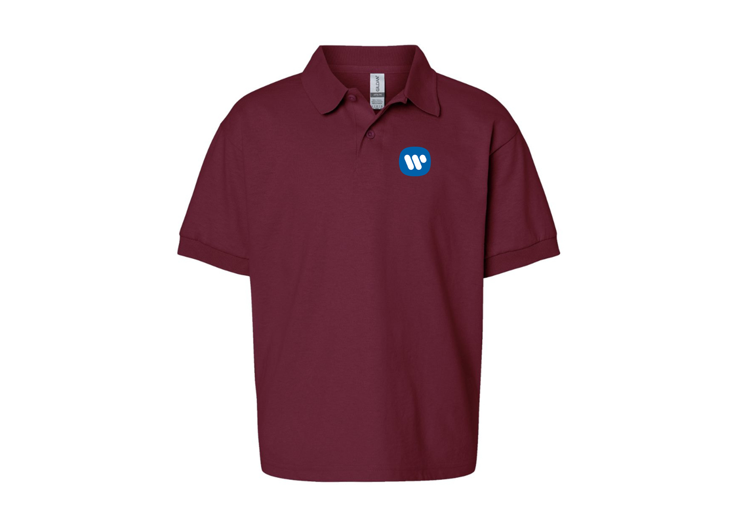 Youth WMG Gildan Dry Blend Jersey Polo