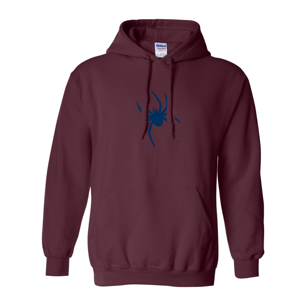 Men's Richmond Spiders Logo Gildan  Heavy Blend Hooded Sweatshirt