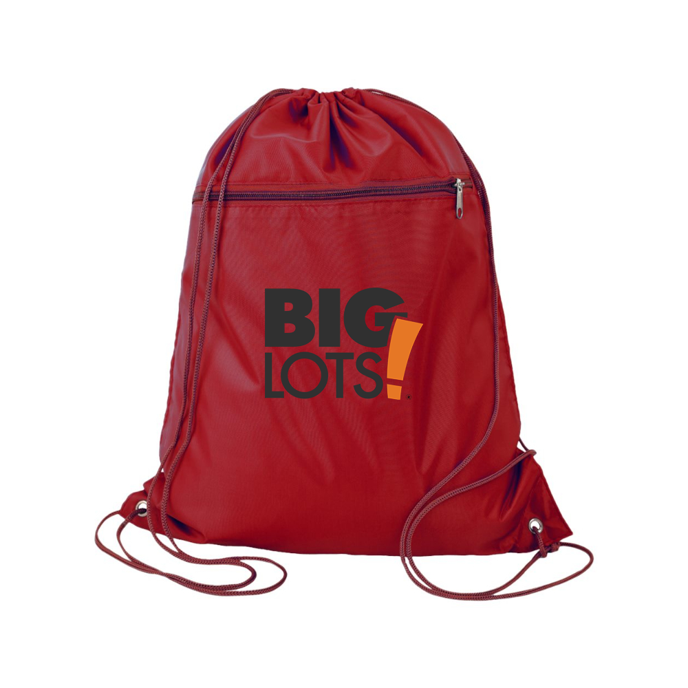 Big Lots Logo Q-Tees - Polyester Cinchpack