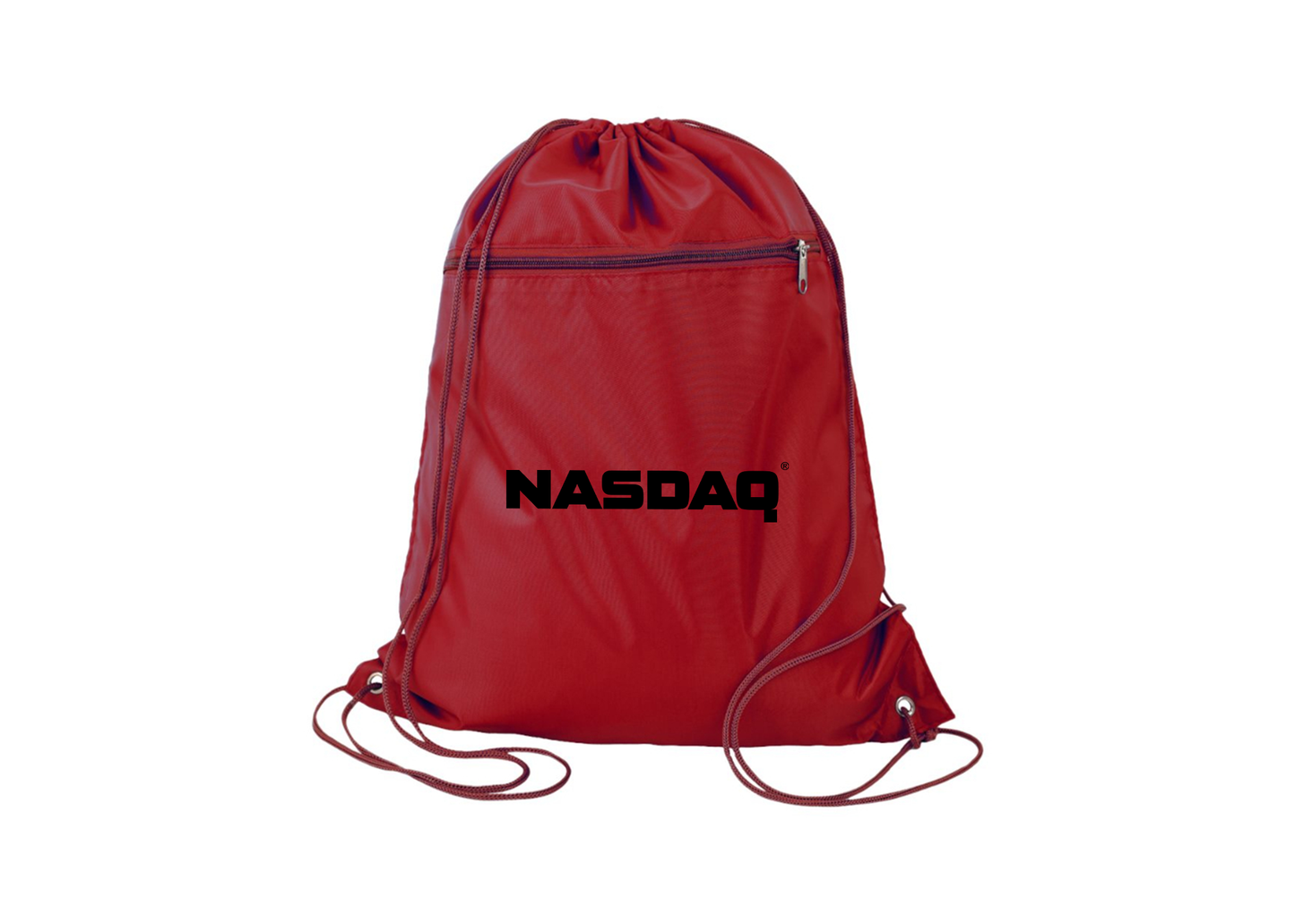 Nasdaq Logo Q-Tees - Polyester Cinchpack