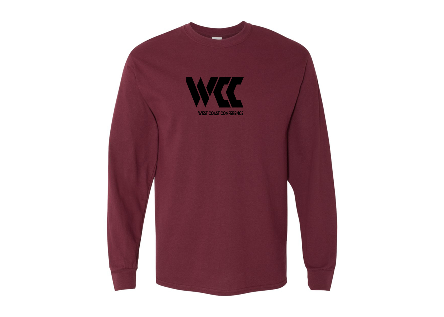 Men's West Coast Conference Gildan Heavy Cotton Long Sleeve T-Shirt