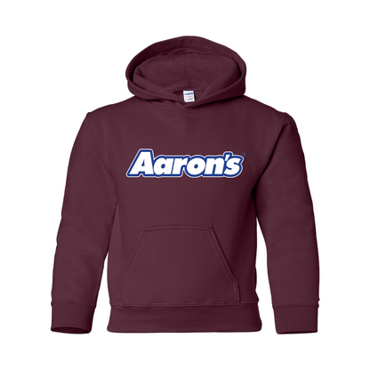 Youth Aaron_s Logo Gildan Heavy Blend  Hooded Sweatshirt