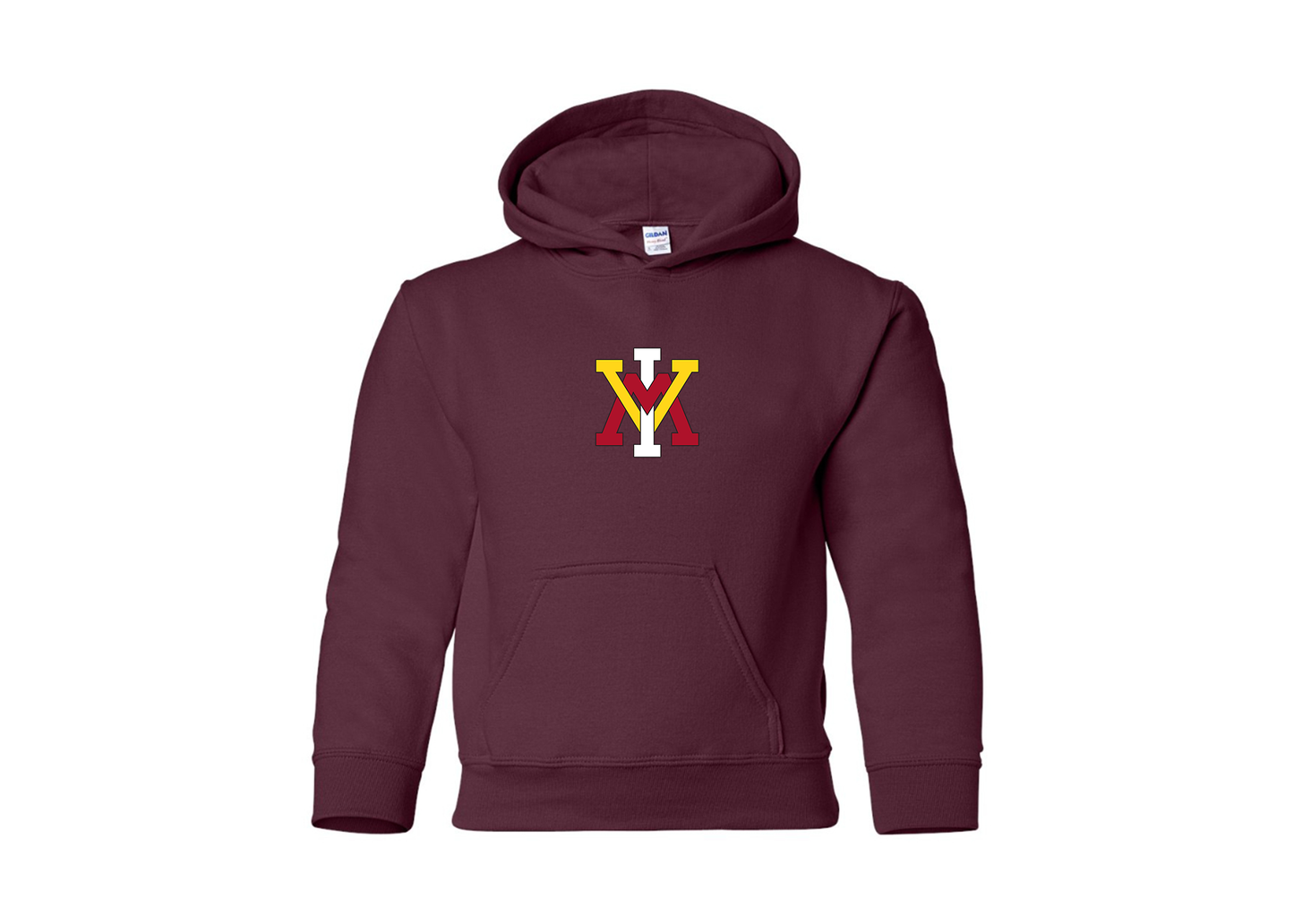 Youth VMI Keydets Gildan Heavy Blend  Hooded Sweatshirt