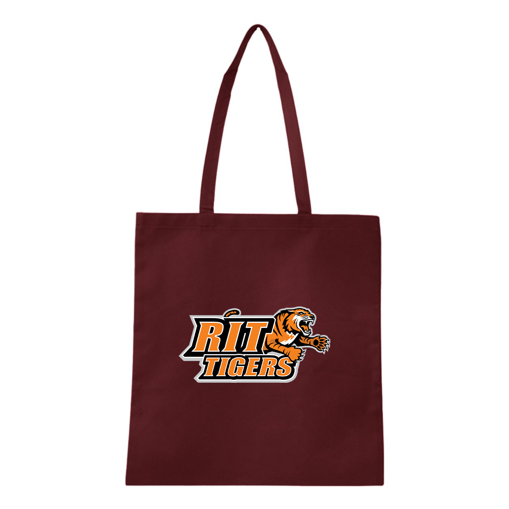 RIT Tigers Logo Q-Tees Non-Woven  Tote