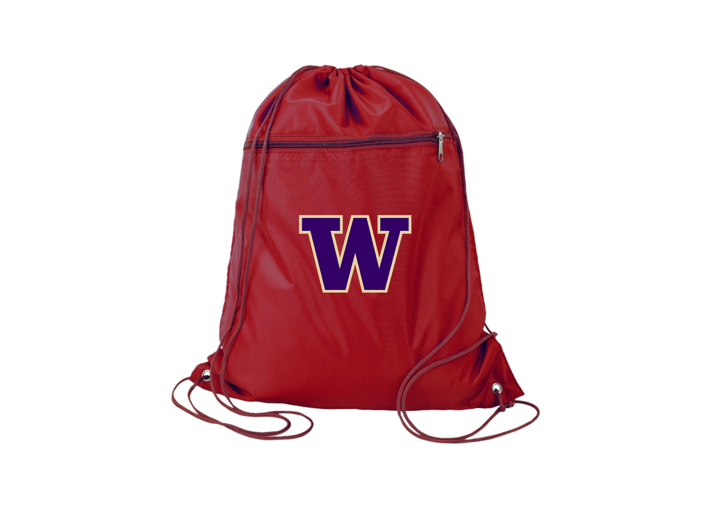 Washington Huskies Q-Tees - Polyester Cinchpack