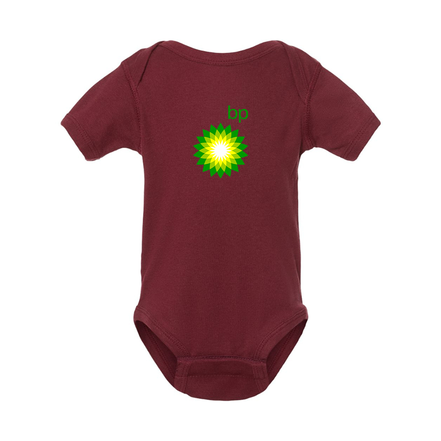 BP Oil Logo Rabbit Skins Infant Baby Rib Bodysuit