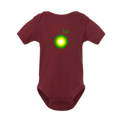 BP Oil Logo Rabbit Skins Infant Baby Rib Bodysuit