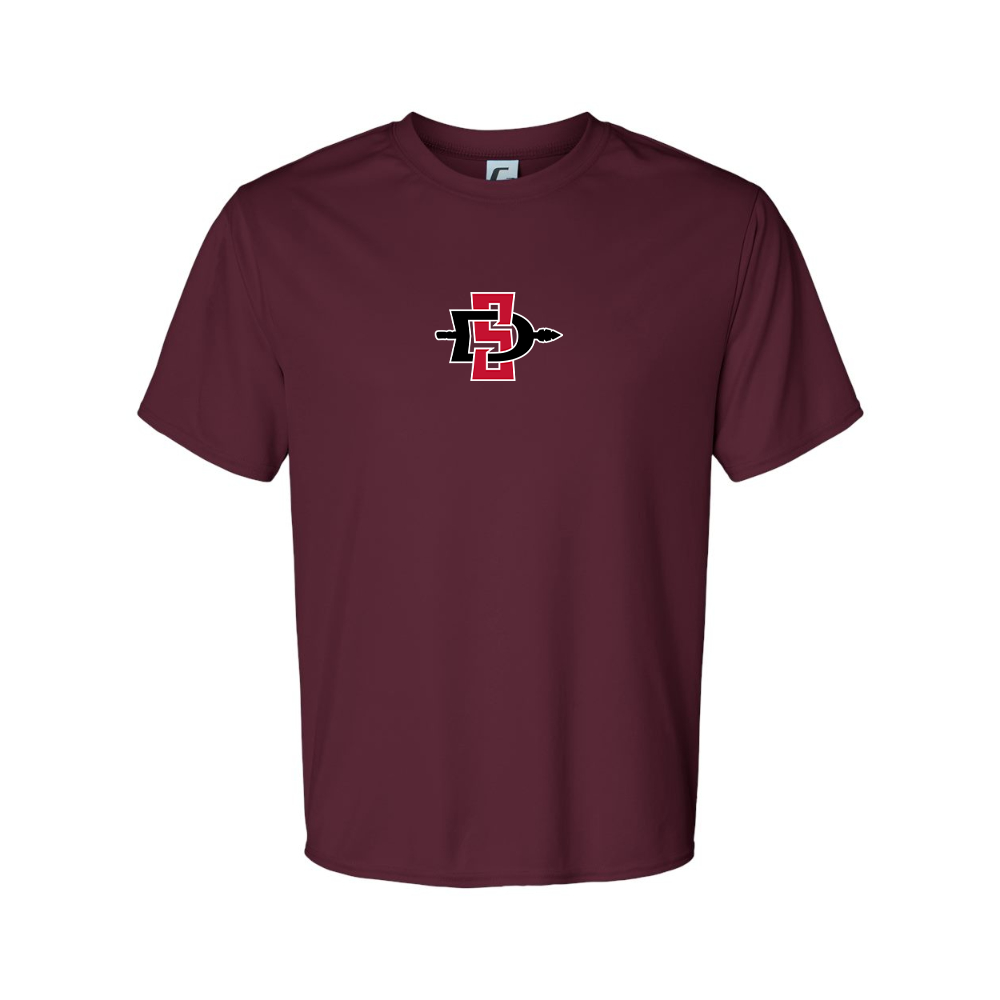 Men's  San Diego State Aztecs Logo Polyester T-Shirt