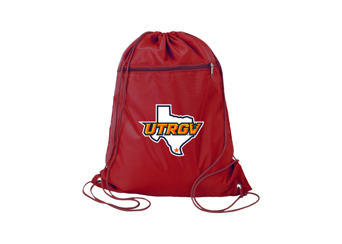 UTRGV Vaqueros Q-Tees - Polyester Cinchpack