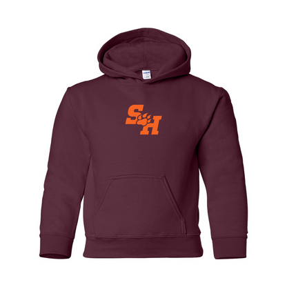 Youth Sam Houston State Bearkats Logo Gildan Heavy Blend  Hooded Sweatshirt
