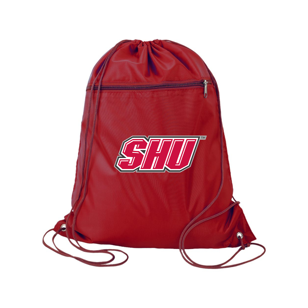 Sacred Heart Pioneers Logo Q-Tees - Polyester Cinchpack