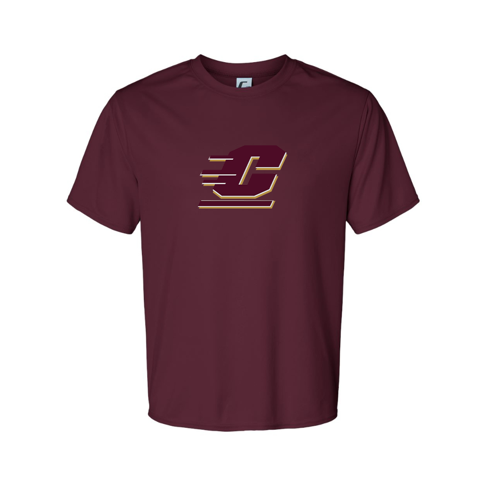 Men's Central Michigan Chippewas  Polyester T-Shirt