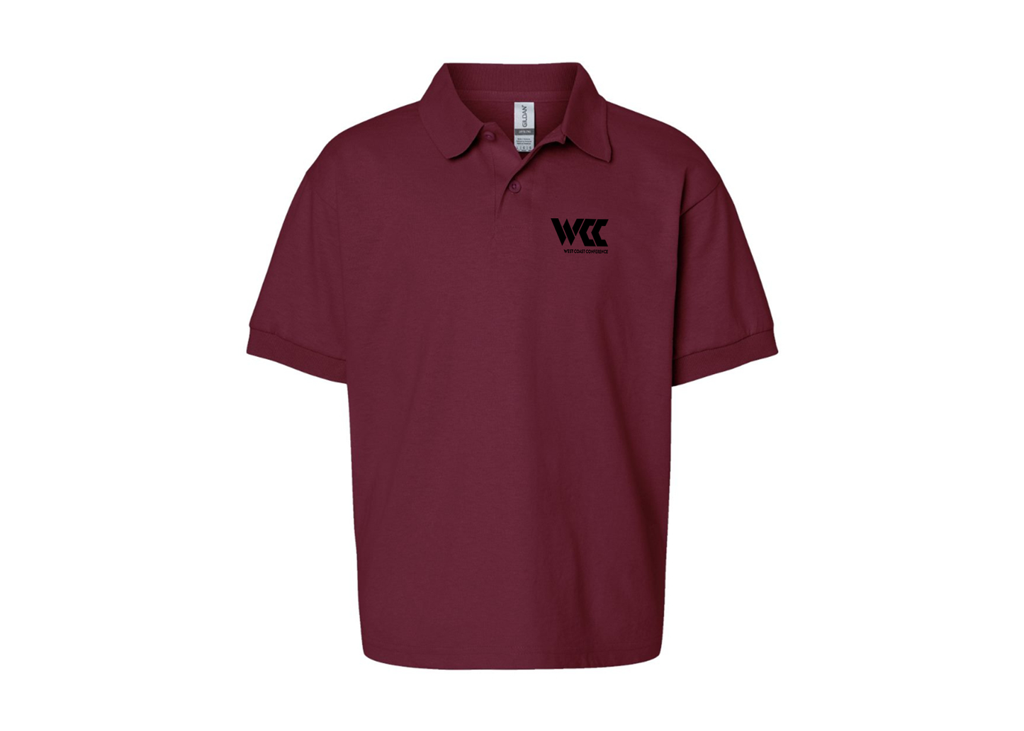 Youth West Coast Conference Gildan Dry Blend Jersey Polo