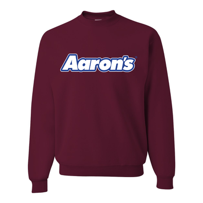Men's Aaron_s Logo  JERZEES NuBlend Crewneck Sweatshirt