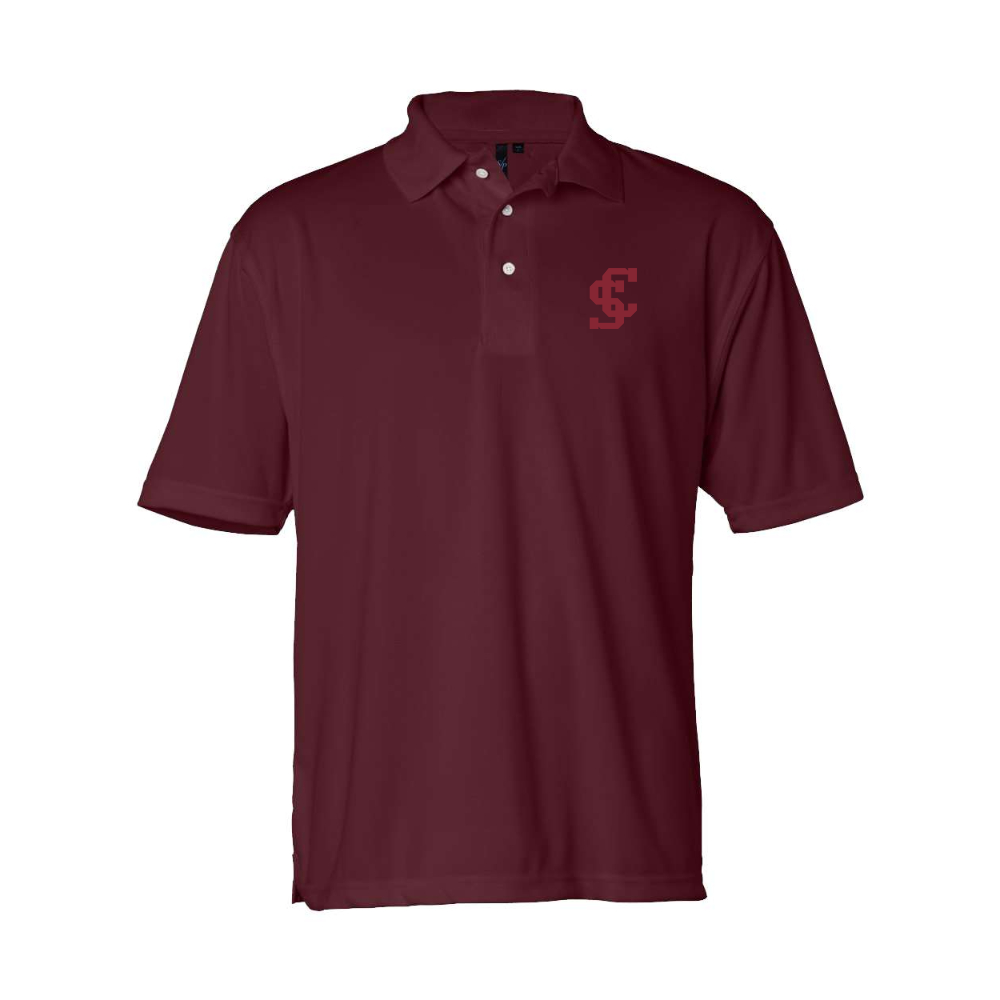 Men's Santa Clara Broncos Logo Sierra Pacific Moisture Free Mesh Polo