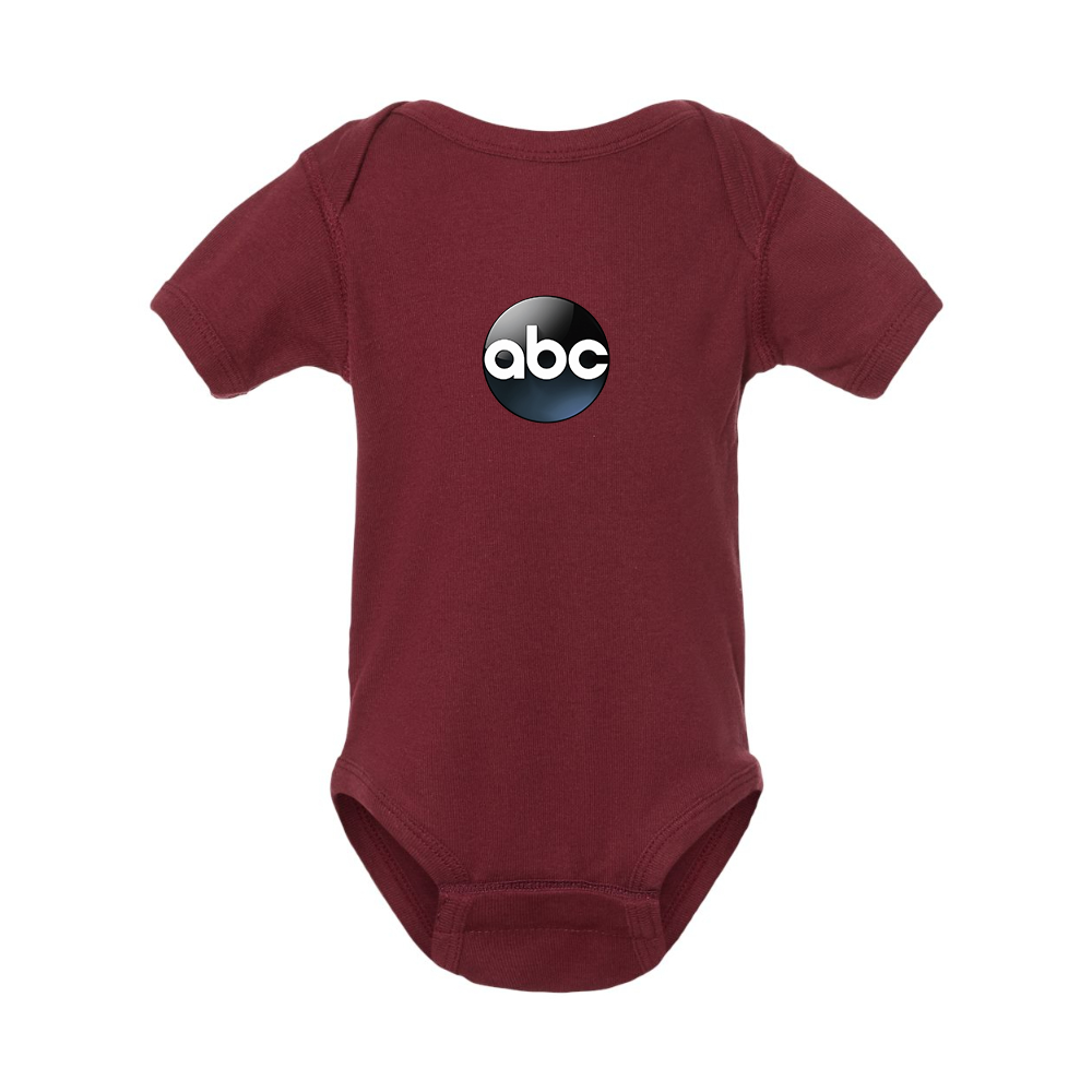 Abc Logo  Rabbit Skins Infant Baby Rib Bodysuit