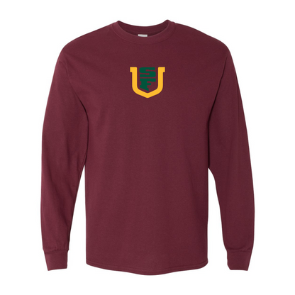 Men's San Francisco Dons Logo Gildan Heavy Cotton Long Sleeve T-Shirt