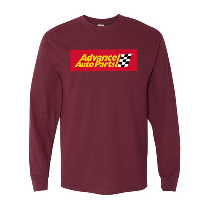 Men's Advance Auto Parts Logo Gildan Heavy Cotton Long Sleeve T-Shirt