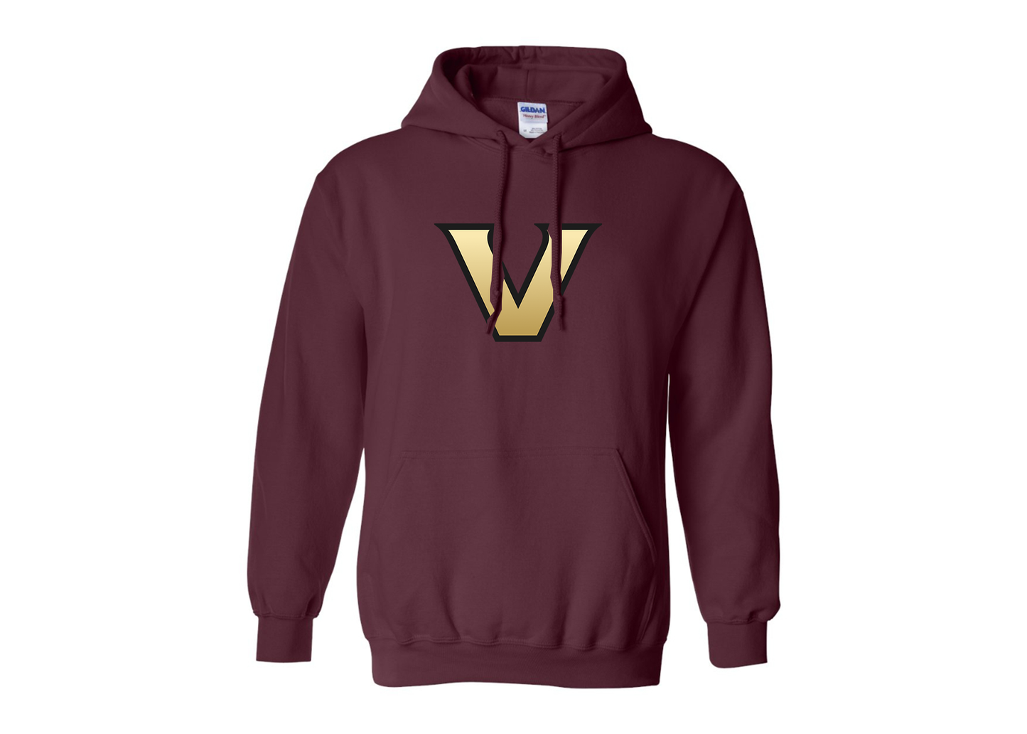 Men's Vanderbilt Commodores Gildan  Heavy Blend Hooded Sweatshirt