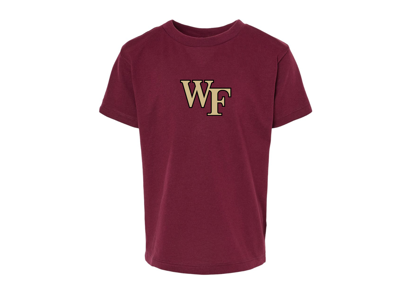 Wake Forest Demon Deacons BELLA  CANVAS Toddler Jersey Tee