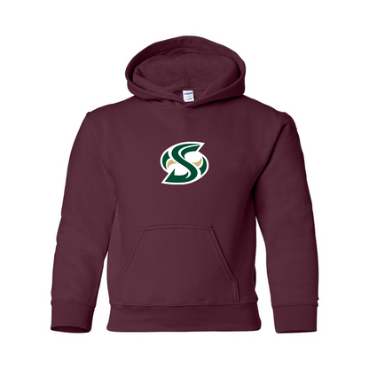 Youth Sacramento State Hornets Logo  Gildan Heavy Blend  Hooded Sweatshirt