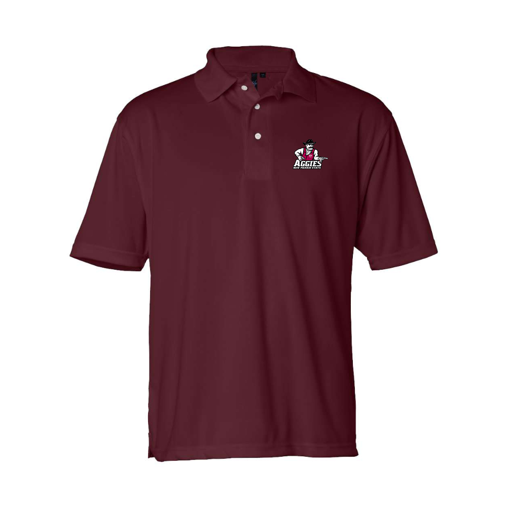 Men's Aggies New Mexico State Logo Sierra Pacific Moisture Free Mesh Polo