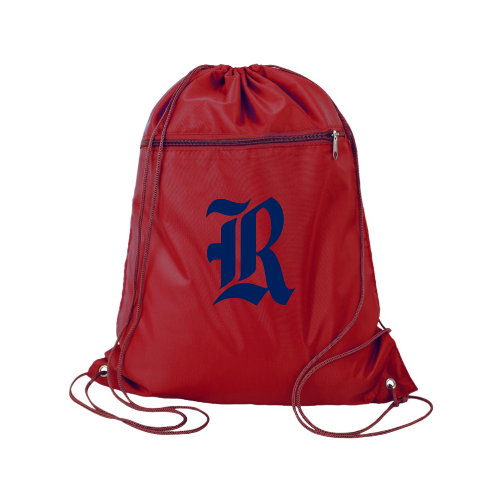 Rice Owls Logo Q-Tees - Polyester Cinchpack