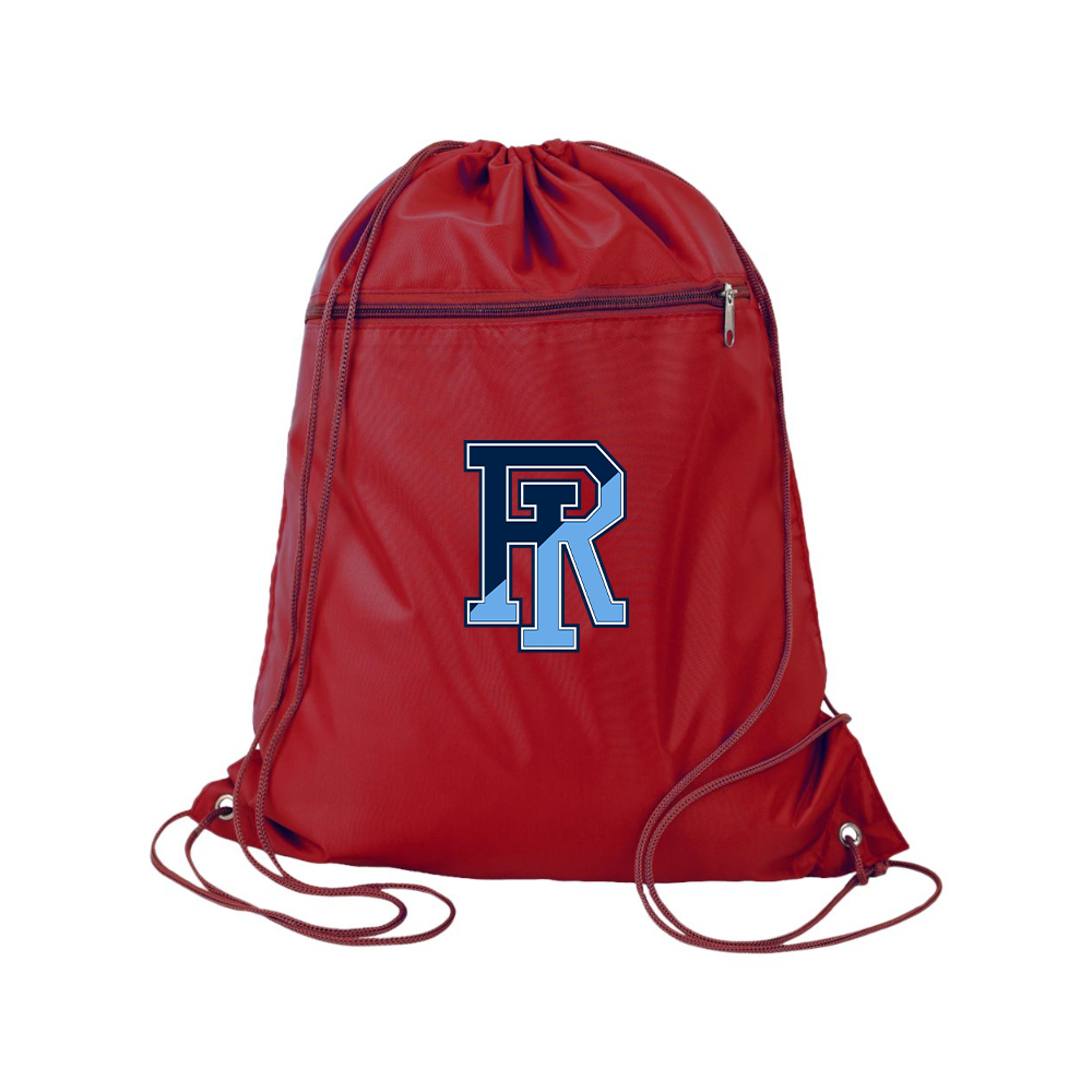 Rhode Island Rams Logo Q-Tees - Polyester Cinchpack
