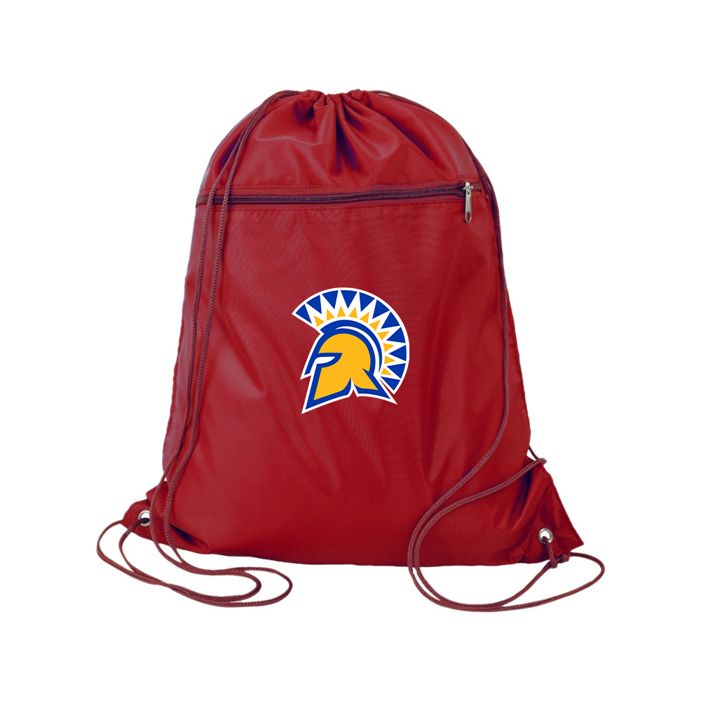San Jose State Spartans Logo Q-Tees - Polyester Cinchpack