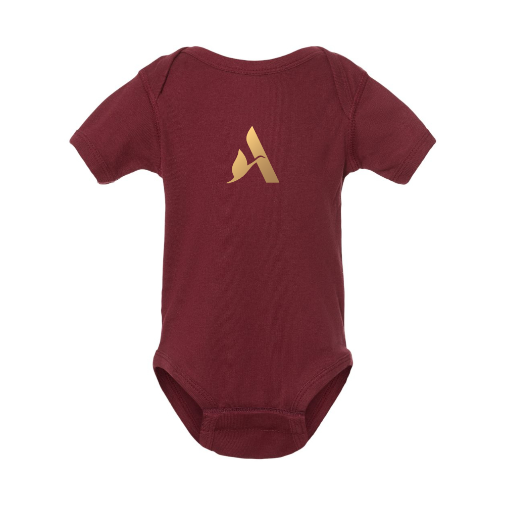 Accor Golden Logo Rabbit Skins Infant Baby Rib Bodysuit