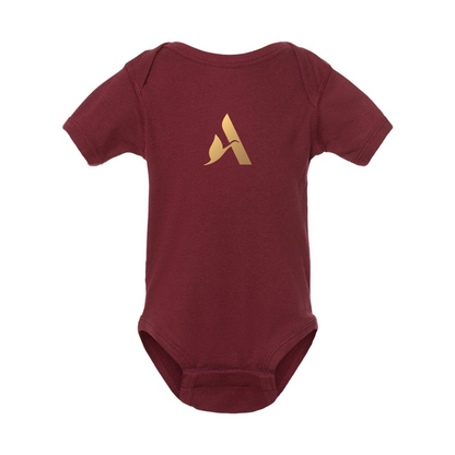 Accor Golden Logo Rabbit Skins Infant Baby Rib Bodysuit