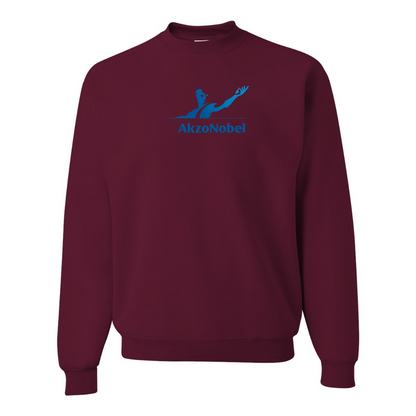 Men's AkzoNobel Logo JERZEES NuBlend Crewneck Sweatshirt