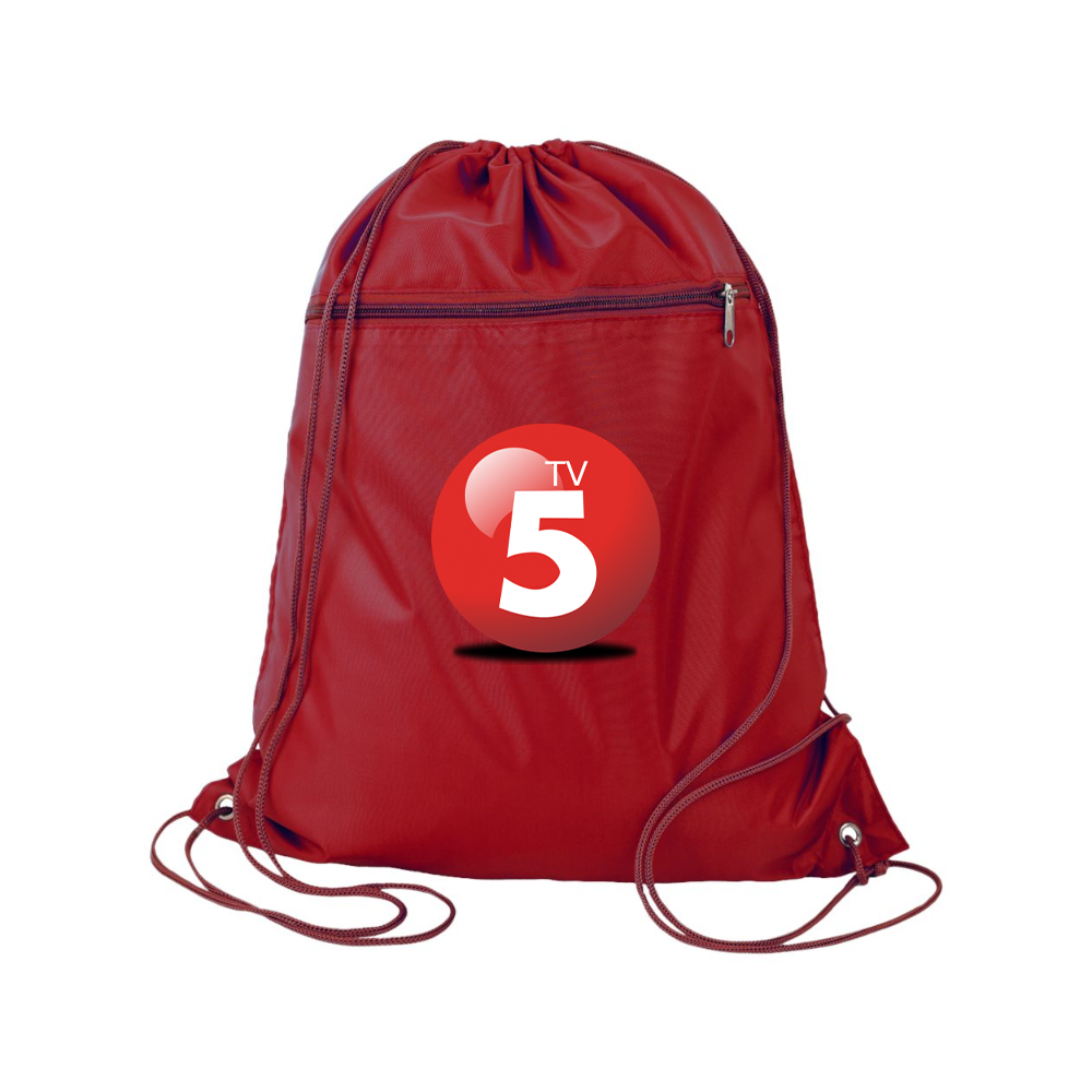 ABC TV5 Logo Q-Tees - Polyester Cinchpack