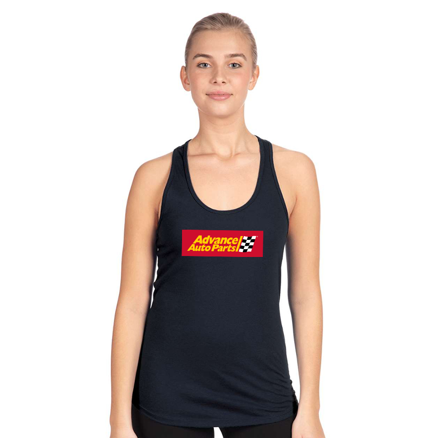 Women's Advance Auto Parts Logo Next Level Ideal Racerback Tank
