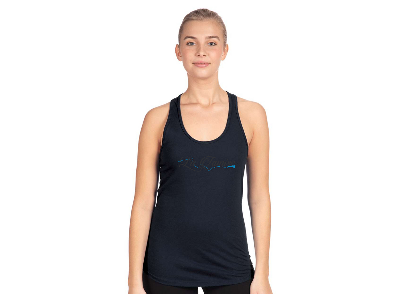 Women's La Tamise Logo Next Level Ideal Racerback Tank