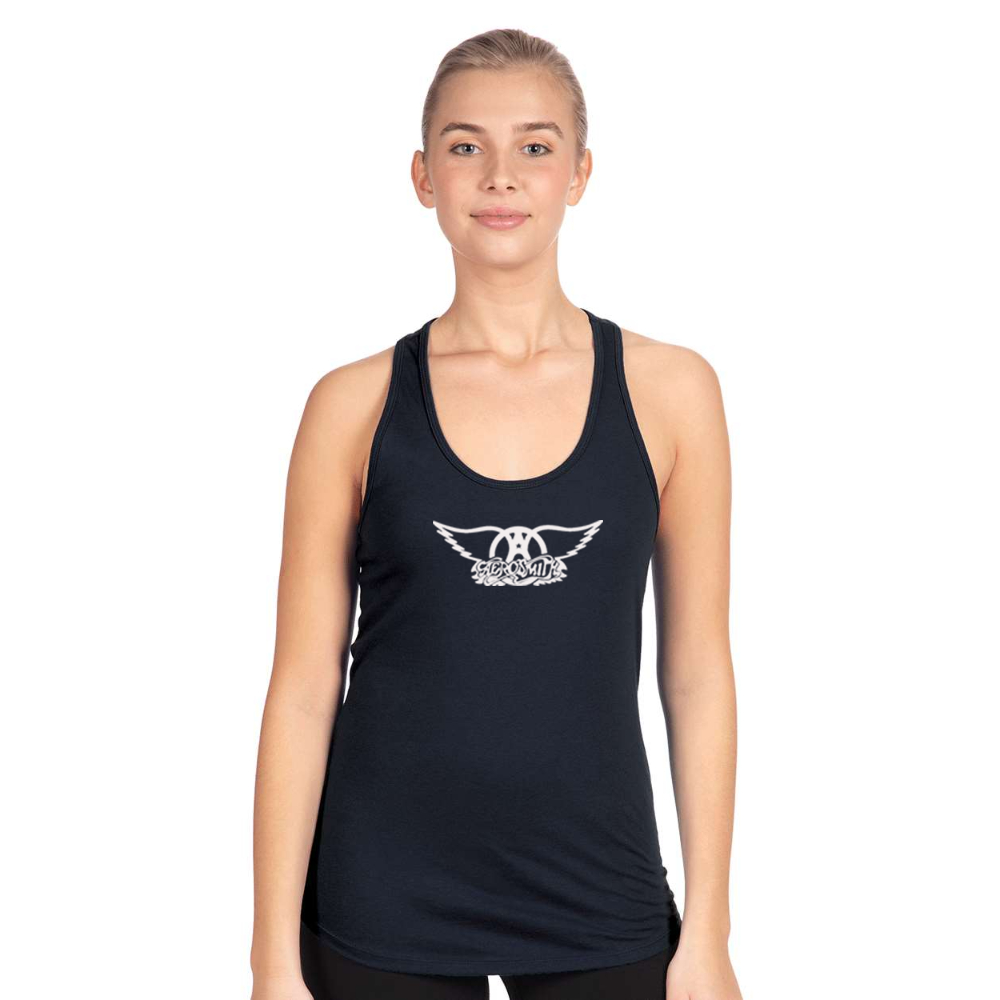 Women's Aerosmith Logo Next Level Ideal Racerback Tank