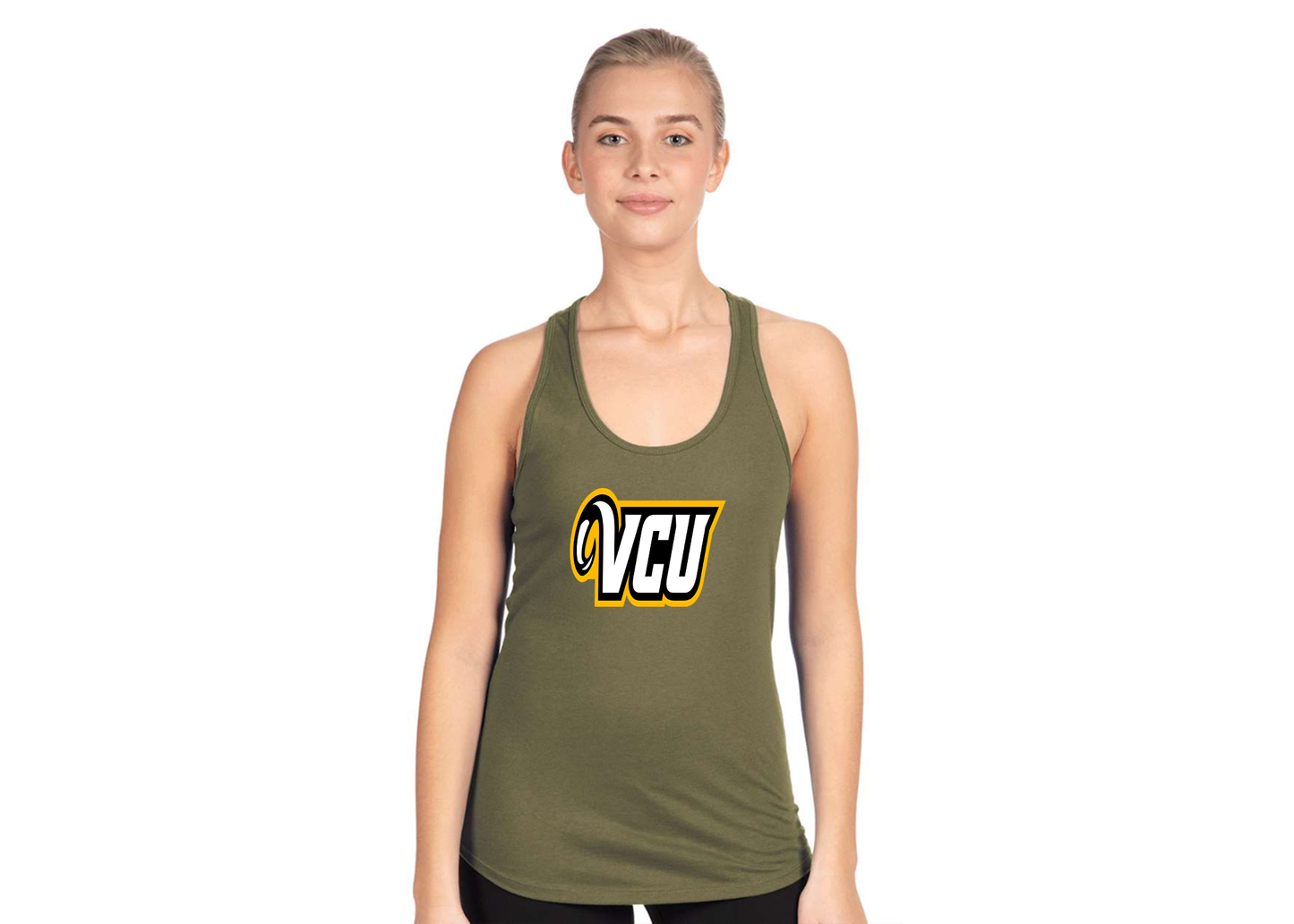 Women's Virginia Commonwealth Rams Next Level Ideal Racerback Tank