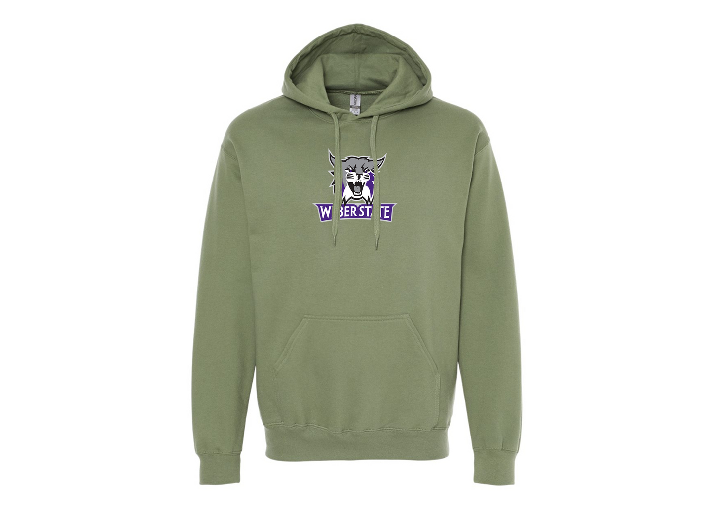 Men's Weber State Wildcats Softstyle Midweight Hooded Sweatshirt