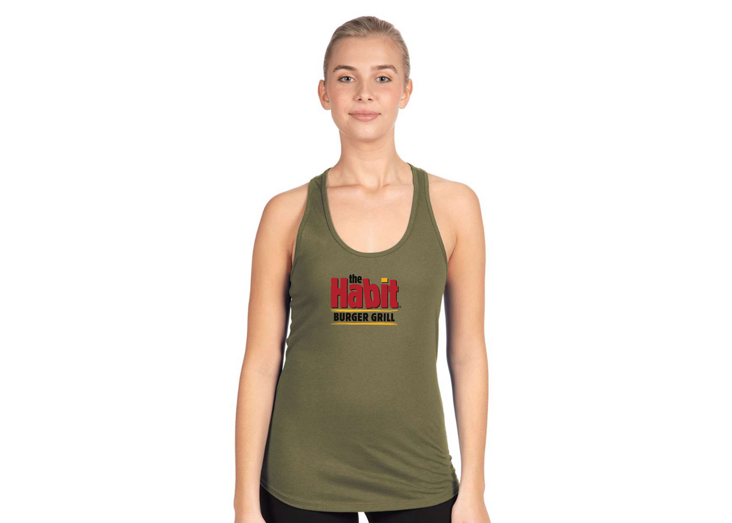 Women's The Habit Burger Grill Next Level Ideal Racerback Tank