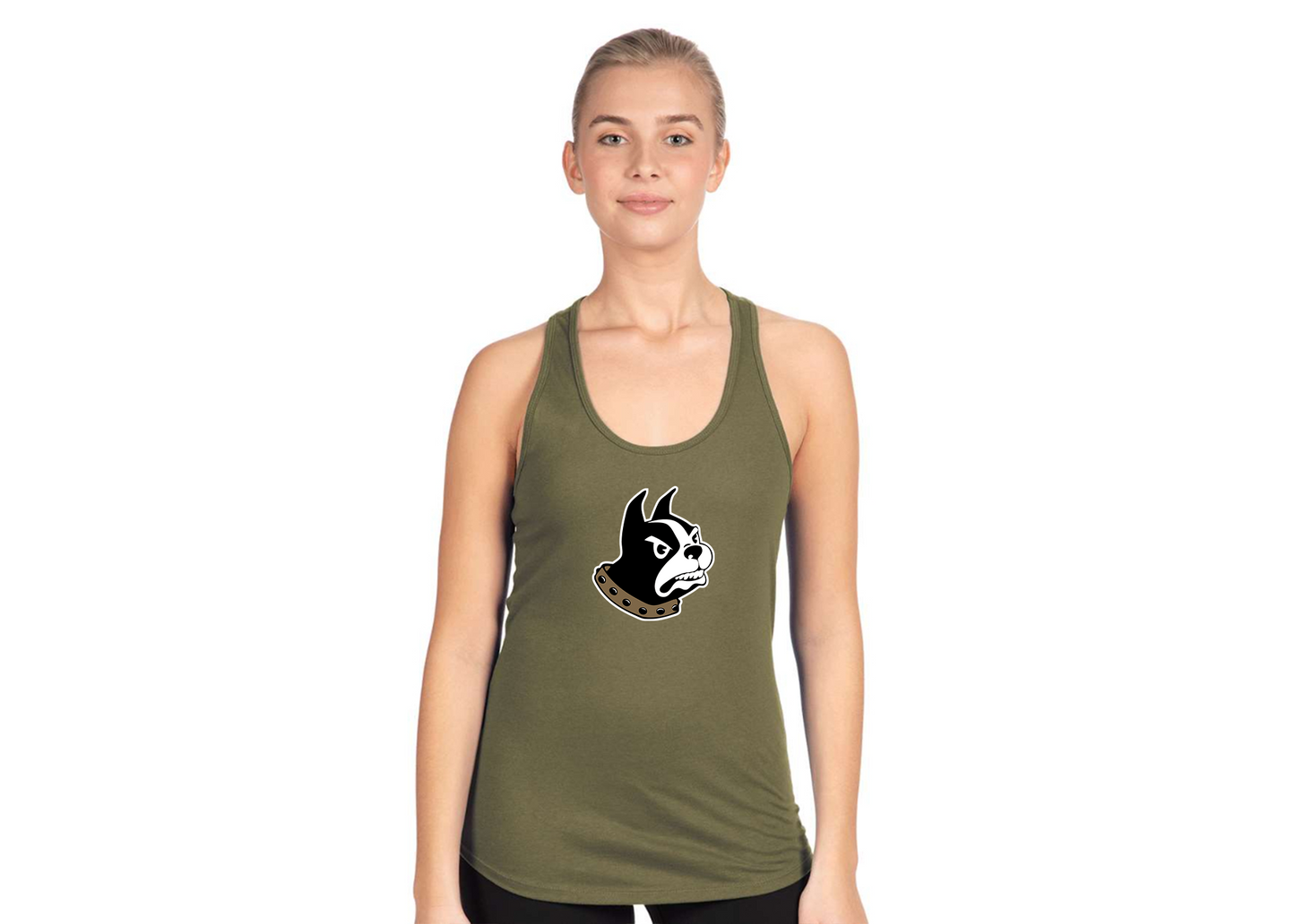 Women's Wofford Terriers Next Level Ideal Racerback Tank