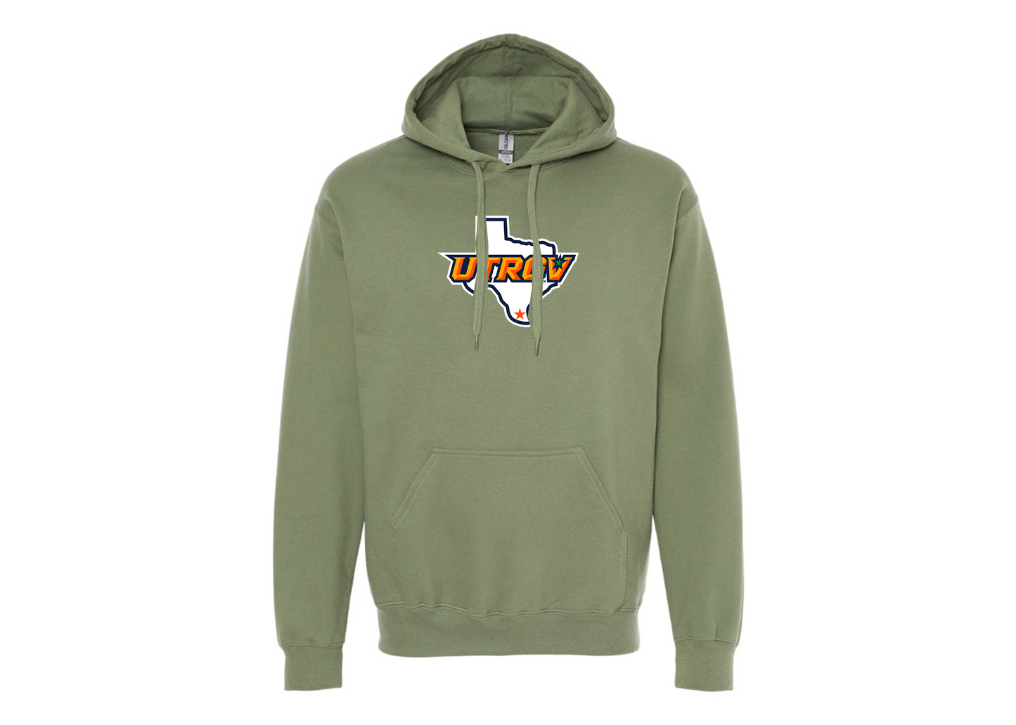 Men's UTRGV Vaqueros Softstyle Midweight Hooded Sweatshirt