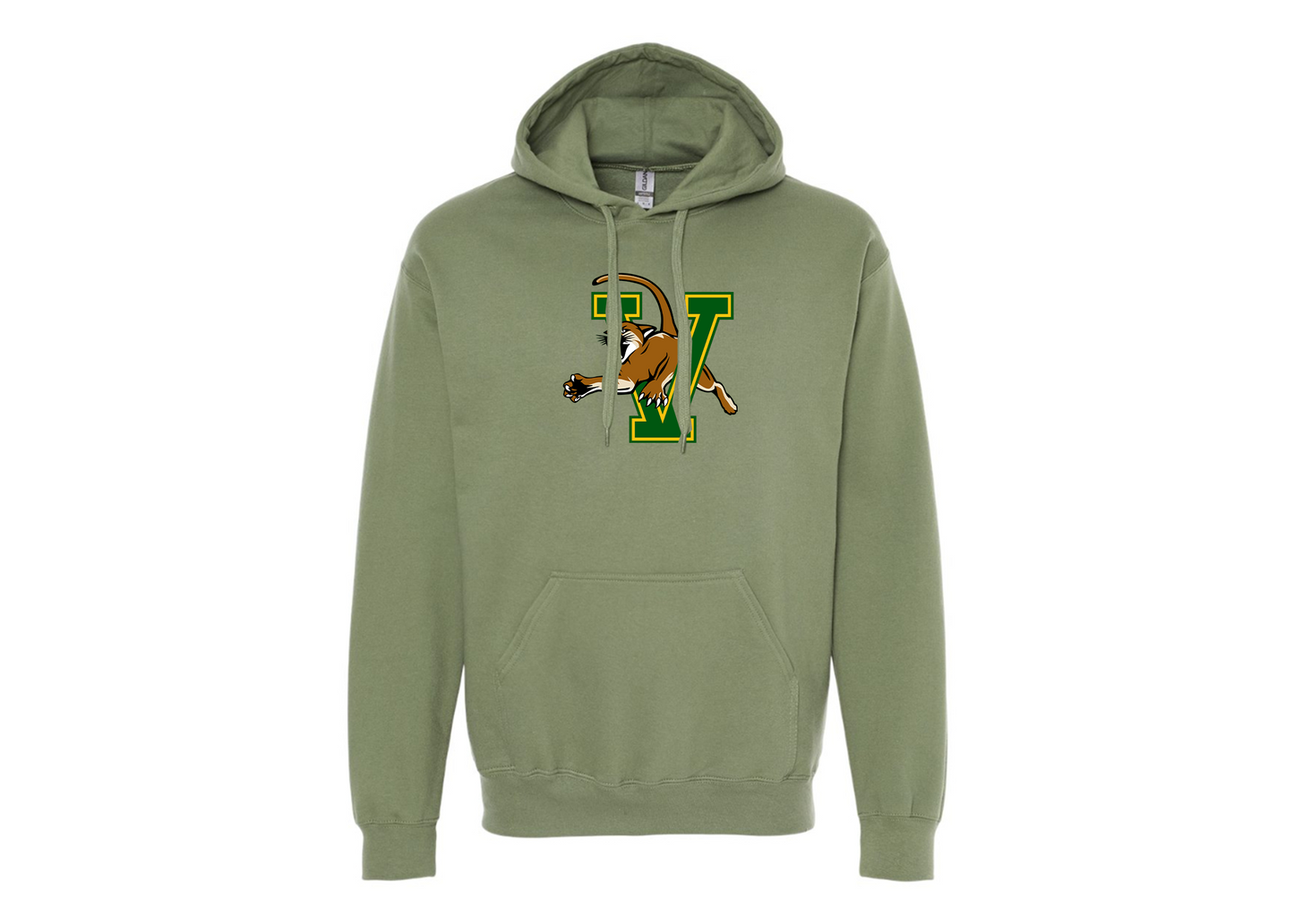 Men's Vermont Catamounts Softstyle Midweight Hooded Sweatshirt